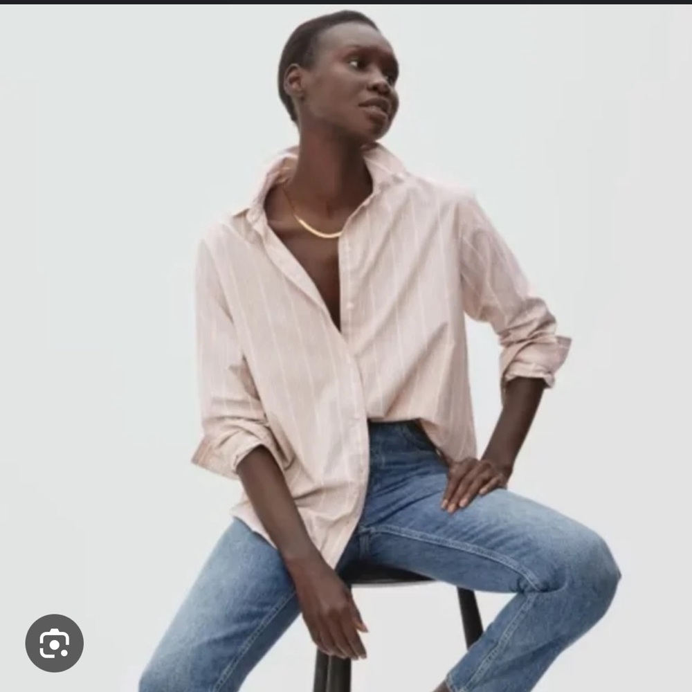Everlane Silky Cotton Relaxed Shirt